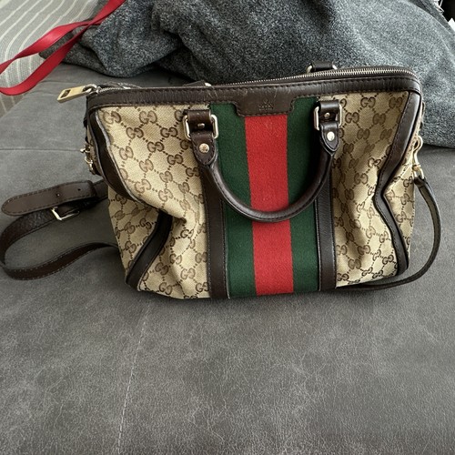 Gucci canvas handtasche - canvas,